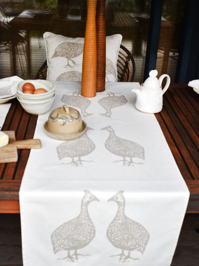 Guinea Fowl- Pebble - Runner