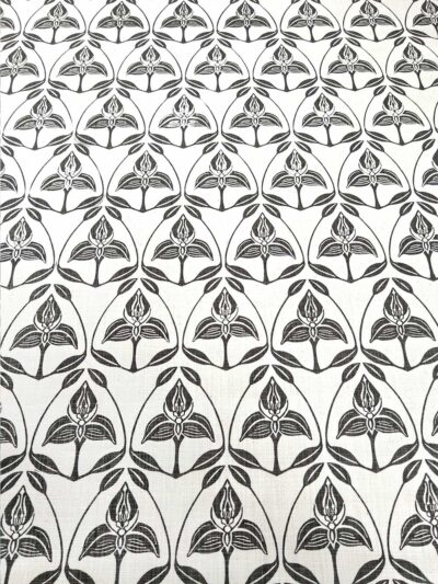 Disa - Charcoal - Fabric by metre