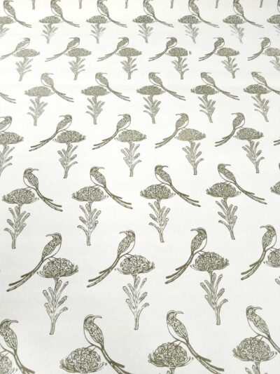 Pincushion & Sugarbird - Sage - Fabric by metre