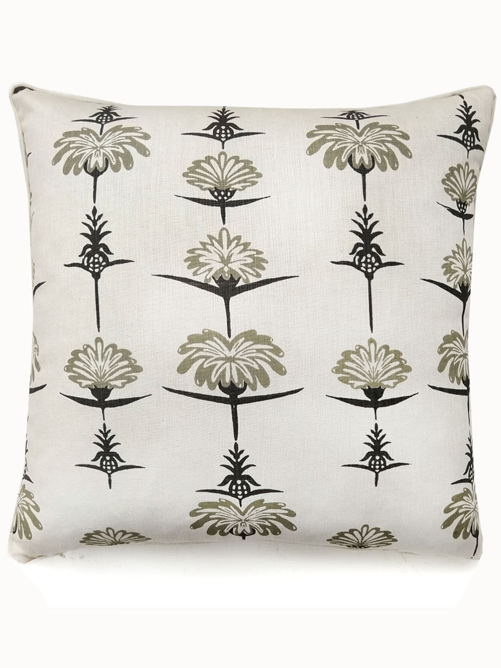 A. Wildedagga Charcoal & Sage cushion A. Wildedagga Charcoal & Sage cushion