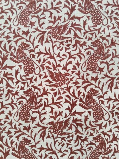 Leone - Rust - Fabric by metre