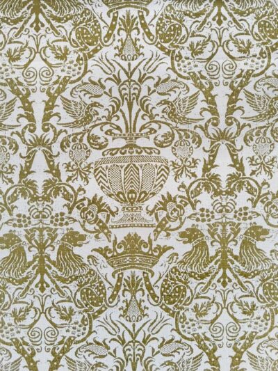 Pompeii - Chatreuse- Fabric by metre