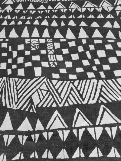 Zalenga Large - Charcoal - Fabric by Meter