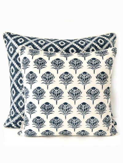 Protea  - Indigo - Cushion Cover